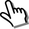 Hand Cursor Clip Art