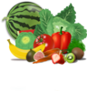 Fruits, Veggies, Healthy Clip Art