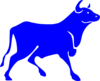 Toro Blue Clip Art