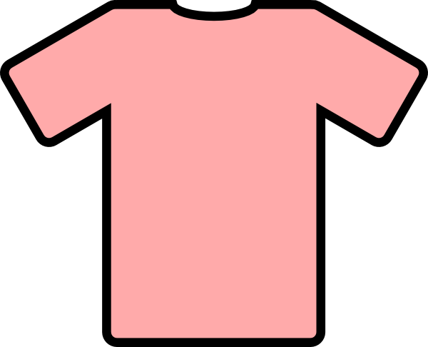 Pink Shirt Clip Art at Clker.com - vector clip art online, royalty free ...