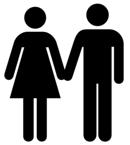Man And Woman (heterosexual) Icon Clip Art