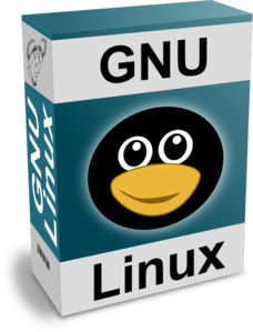 Gnu Linux Box Clip Art