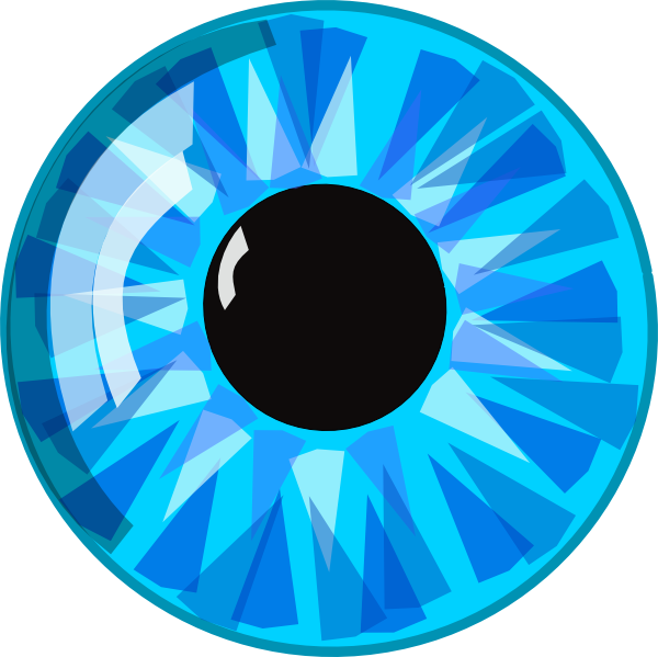 Download Blue Eye Clip Art at Clker.com - vector clip art online ...