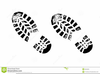 Clipart Hiking Boot Footprints Image
