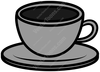 Free Tea Cup And Saucer Clipart Image