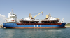 Four U.s. Coast Guard (uscg) Patrol Boats Sit Aboard A Commercial Cargo Vessel Ready To Be Offloaded. Image