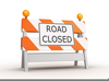 Road Closed Clipart Image