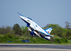 The X-31 Vector (vectoring, Extremely Short Takeoff And Landing, Control And Tailless Operation Research) Approaches The Ground At A 24 Degree Angle. Image