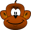 Gmad Monkey Head Clip Art