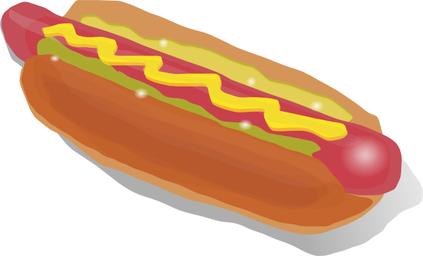 Hot Dog Sandwich Clip Art at Clker.com - vector clip art online