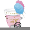 Free Cotton Candy Clipart Image