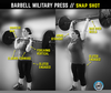 Barbell Military Press Image