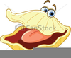 Oyster Cartoon Clipart Image