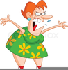 Clipart Girl Mad Image