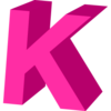 Letter K Icon Image