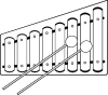 Xylophone Clip Art