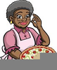 African American Grandma Clipart Image