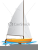 Clipart Sailboat Illustration Image