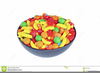 Bowl Of Candy Clipart Image