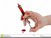 Bloody Needle Clipart Image