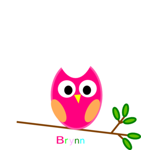 Brynn Tree Owl Clip Art