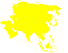 Montessori Asia Continent Map Clip Art