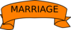 Marriage Banner Clip Art