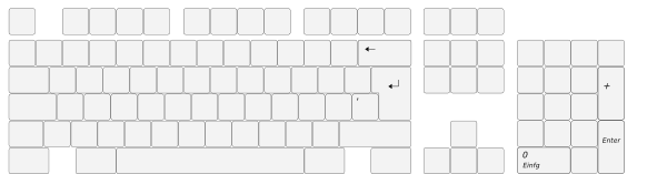 Keyboard Layout Clip Art at Clker.com - vector clip art online, royalty