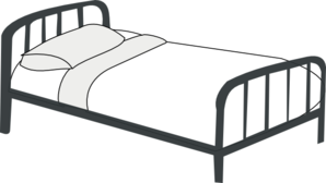 Bed Clip Art At Clker Vector Online Royalty Free Bed Clip Art