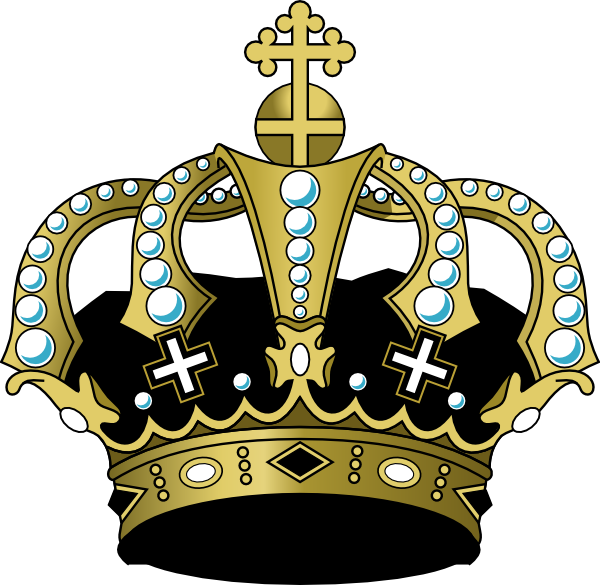 Black Crown Clip Art at Clker.com - vector clip art online ...