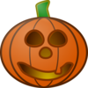 Pumpkin With Smile Clip Art