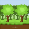 Free Woods Clipart Image