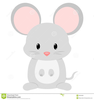 Cartoon Mouse Cheese Clipart Image