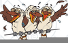 Birds Laughing Clipart Image