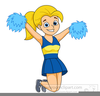 Free Megaphone And Pom Poms Clipart Image