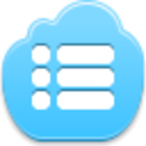 List Bullets Icon Image