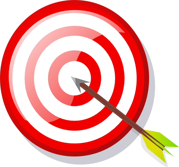 Download Target With Arrow Clip Art at Clker.com - vector clip art ...