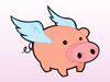 Pigs Flying Clipart Image