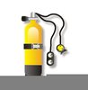 Scuba Tank Clipart Image