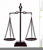 Justice Scale Clipart Image