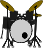 Marcelomotta Drums Clip Art