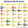 Standard Smile Icons Image