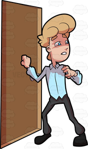 Free Clipart Knocking On Door Image