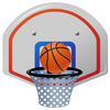 Free Clipart Basketball Goal Image