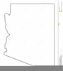 Arizona State Map Clipart Image