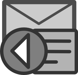 Mail Reply List Clip Art