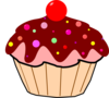 Chocolate Cupcake Clip Art