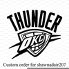 Oklahoma Thunder Clipart Image