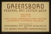 Greensboro Federal Art Center Week Open House June 7-14 : Visit Your Community Art Center, Jefferson Standard Building. Image