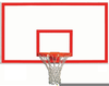 Wooden Basketball Backboard Image